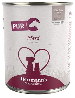 Herrmann's Reinfleisch / Bio-Reinfleisch 6 x 800 g - Pferd