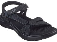 Skechers GO WALK FLEX SANDAL-SUBLIME-X Sandale, Sommerschuh, Sandalette, Klettschuh, mit Goga Mat Footbed