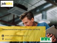 Testautomatisierungsentwickler (m/w/d) - München