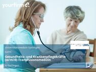 Gesundheits- und Krankenpflegekräfte (w/m/d) Transfusionsmedizin - Göttingen