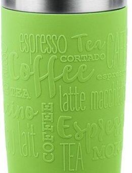 Emsa Thermobecher Travel Mug Classic, mit 360°-Trinköffnung, Edelstahl, Kunststoff, Silikon, 4h heiß, 8h kalt - 360 ml / 6h heiß, 12h kalt - 500 ml, 100% dicht