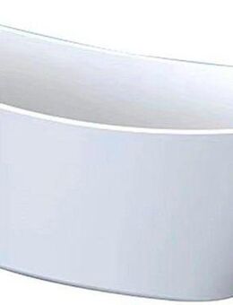welltime Badewanne Lagos, freistehend, aus hochwertigem Sanitäracryl, mit Pop Up Ventil