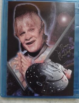 Autogramkarte Ethan Phillips als Nilix Raumschiff Voyager + Voyager & Deep Space Nine AUTOGRAPH CHALLENGE Karten - Oldenburg
