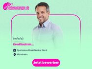 Kreditadmin (m/w/d) - Mannheim