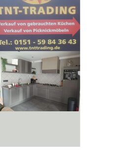 LANDLICHEN L-KÜCHE IM GRAU IM LANDHAUS STYLE - Bunde