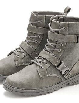 Vivance Stiefel, Boots Stiefelette mit modischen Zierschnallen VEGAN