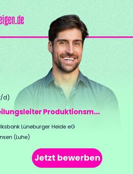 Abteilungsleiter (m/w/d) Produktionsmanagement Kredit - Winsen - Winsen (Luhe)