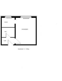 Schöne 1-Raumwohnung in Ostseebad Binz / OT Prora - Binz (Ostseebad)
