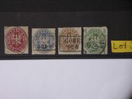Preußen 3xSilbergroschen,1x Pfennig 1861-1867 Mi.Nr.14,16,17,18,Lot 38