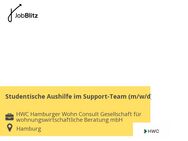 Studentische Aushilfe im Support-Team (m/w/d) - Hamburg