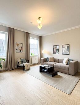 Exklusives Wohnen im Düsseldorfer Zooviertel - Stilvoll sanierte Altbauwohnung mit Balkon ins Grüne - Düsseldorf