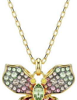 Swarovski Kette mit Anhänger Schmuck Geschenk Idyllia Anhänger Schmetterling, mit Swarovski® Kristall