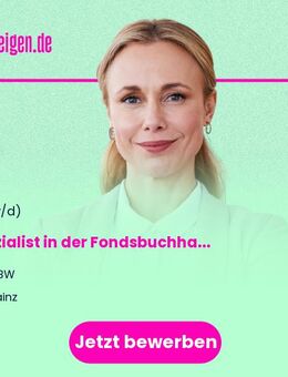 Spezialist (m/w/d) in der Fondsbuchhaltung - Mainz