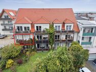 Sonnige vermietete 2-Zimmer-Wohnung mit Balkon und Stellplatz in Altlußheim - Altlußheim