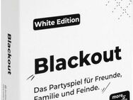 more is more Spiel Blackout Weiße Edition, Partyspiel, Made in Europe