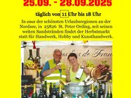 Herbstmarkt St.Peter-Ording, Kunsthandwerker- und Bauernmarkt 25.09.- 28.09.2025 - Weener