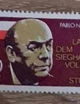 Briefmarken DDR 1974 Pablo Neruda postfrisch - Görlitz