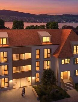 Seesicht / Neubau Galeriewohnung mit Südbalkon + Dachterrasse / 3½ Zimmer / Energiestandard A+ - Gaienhofen