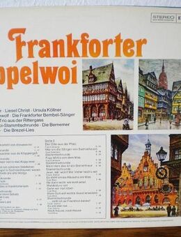 Frankforter Äppelwoi mit Otto Höpfner und Liesel Christ-Vinyl-LP,Europa,60er Jahre,Rar ! - Linnich