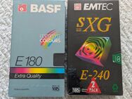 BASF und Emtec vhs kassetten neu - Zeitz