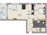 NEUBAU ** 2-Zimmer-Wohnung mit Terrasse ** - Kirchheim (Schwaben)