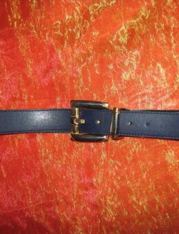 NEU* Edler * Original * Vintage * Ethno * Gürtel * dunkelblau * mit Bicolor Schnalle * silber * gold * - Riedlingen Zentrum