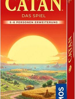 Kosmos Spiel CATAN Das Spiel 5/6, Strategiespiel, Made in Germany