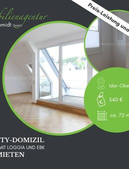 ***Schicke City-Wohnung, mit toller Loggia, EBK u. v. m!*** - Idar-Oberstein