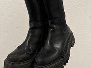 Getragene Leder Boots - Kitzingen