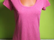 Shirt kurzarm Kurzarmshirt Damen S 36/38 Damenshirt T-Shirt rosa - Mühlberg (Elbe) Zentrum