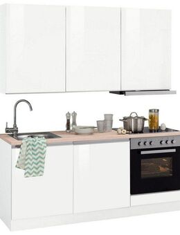 KOCHSTATION Küchenzeile KS-Ohio, mit E-Geräten, Breite 180 cm