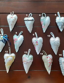 %% je 1 €..wunderschönes süßes kleines Stoffherz Herz Handmade - Rheinbach