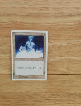 Magic The Gathering-Deckmaster. -holy Strength - Nörvenich