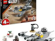 LEGO® Mandos und Grogus N-1 Starfighter™ (75410), LEGO Star Wars Konstruktionsspielsteine, (92 St), Made in Europe