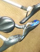 4 Fahrrad Sattel dazu 3 Stangen verschiedene Modelle in 63110