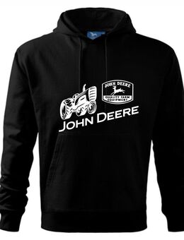 JOHN DEERE PREMIUM Kapuzenpullover Hoodie Sweatshirt Pullover Pulli Herren Traktor Landwirt Landwirtschaft - Wuppertal