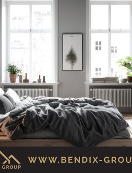 Schicke 3Zi-Wohnung mit Balkon I Ruhig & grün gelegen I Moderner Erstbezug nach Sanierung - Leipzig