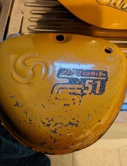 Simson S51 Tank set Original Lack Saharabraun Elektronic - Koblenz