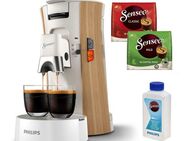 Philips Senseo Kaffeepadmaschine Select CSA240/05 Eco Conscious Collection, aus 21% rec. Plastik, Memo-Funktion, inkl. Gratis-Zugabe, Wert 14€ UVP