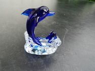 Delfine Delphine Glas Deko Figur 8 cm blau-weiß-klar 4,- - Flensburg