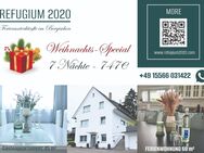 FERIENWOHNUNGEN 7 Nächte 4 Personen für 747 € - REFUGIUM 2020 - Marienheide