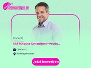 SAP Inhouse Consultant - Produktionsplanung (PP) (w/m/d) - Bad Oeynhausen