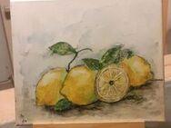 Acrylbild "Zitronen" handgemalt - Neustrelitz