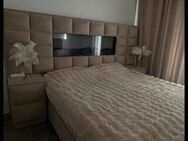 Boxspringbett Lotus aus Samt - Berlin