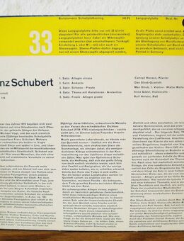 Franz Schubert-Forellenquintett A-dur,Op.114-Vinyl-LP,Bertelsmann 13353 - Linnich