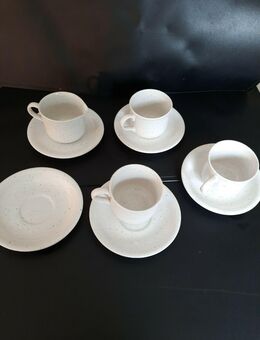 Kaffee Service Teile 3 Tassen 1 Milchkännchen 5 Unterteller - Essen