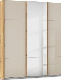 rauch Schwebetürenschrank Kleiderschrank Kleiderschränke Schrank Garderobe AGORDO mit Glasfront durchdachte Innenausstattung, in 4 Breiten und 2 Höhen MADE IN GERMANY