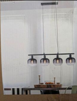 Sehr schöne zwei Stück schwarz Decklampe - Essen