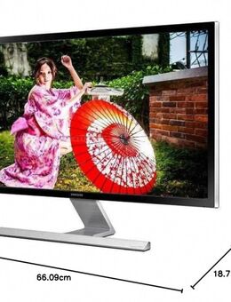 2 x Monitor Samsung U28E590D, 4K UHD 2160, 28 Zoll, HDMI+DP, 1ms Reaktionszeit, 60Hz - Düsseldorf