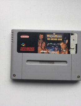 Super Nintendo Entertainment System Spiel WW Wretlemania the Arcade Game - Fulda